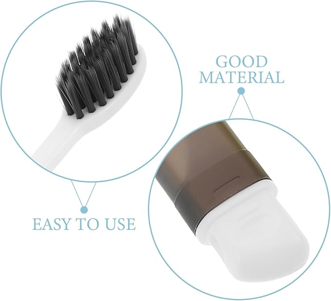GARVALON Portable Travel Folding Toothbrush Set 5pcs, Compact Foldable Toothbrush with Soft Bristles for Business Trips and Family Travel