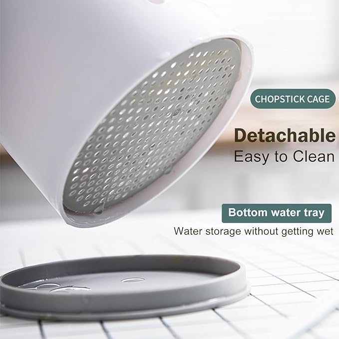 Toothbrush Holder,Toothbrush Holders for Bathrooms, Kids Toothbrush Holder Drainage, 4 Slot Toothbrush and Toothpaste Holder Storage Caddy, Toothpaste Organizer for Shower, Countertop, Vanity,White