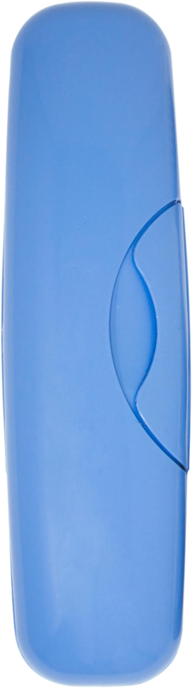 RADIUS Toothbrush Original Big Brush, BPA Free ADA Accepted - Right Hand - Periwinkle Brush with Periwinkle Case