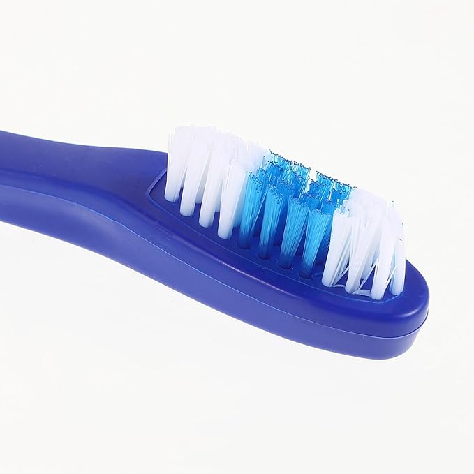 Healvian 10Pcs Small Short Handle Anti-Self- Toothbrushes 13.5Cm for Prisons Hospitals Centers Portable Travel Oral Care