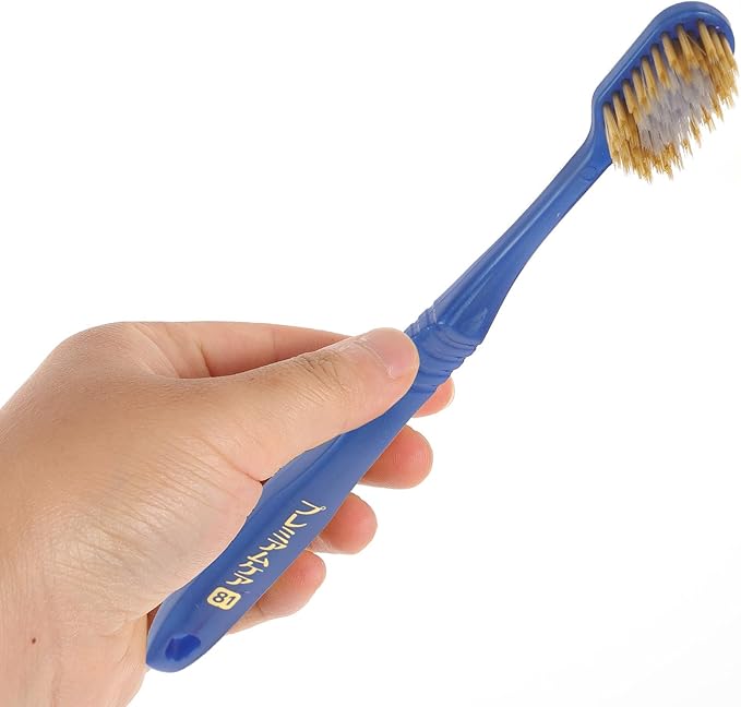 10Pcs Household Charcoal Toothbrushes Gentle Thin Bristles Oral Care Cleaning Brush Mixed Colors Comfortable Grip Non-Slip Handles for Bathroom Accessories