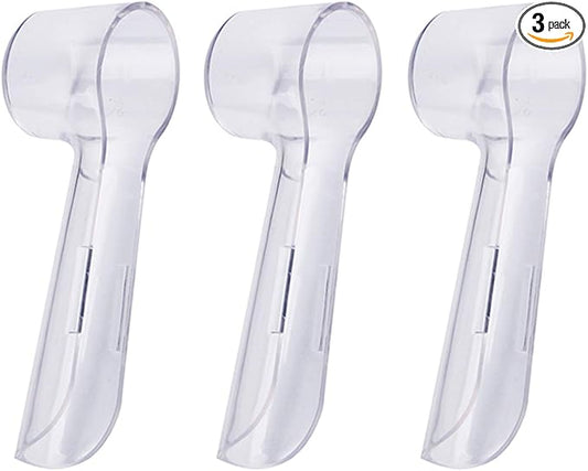 Toothbrush Cover for Oral-b Electric Toothbrush Replacement Heads Cover for Travel Toothbrushes, Brush Protection Cover for Home (3 PCS)