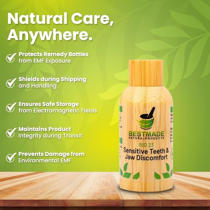 Bestmade Natural Products Toothache & Nerve Support in Jaw BIO23 - Relief for Tooth Sensitivity and Oral Discomfort, 350 Pellets