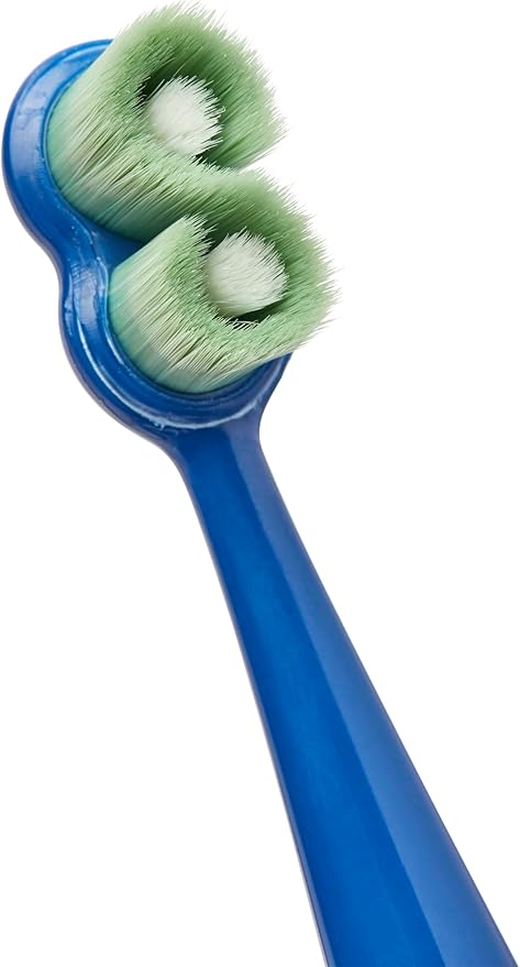 SuperMouth® SuperBrush Jr.® Kids Manual Toothbrush – Soft Patented SuperBristles® Clean Baby Teeth 30X Better, Gentle Plaque Removal, Augmented Reality Teaches Proper Brushing