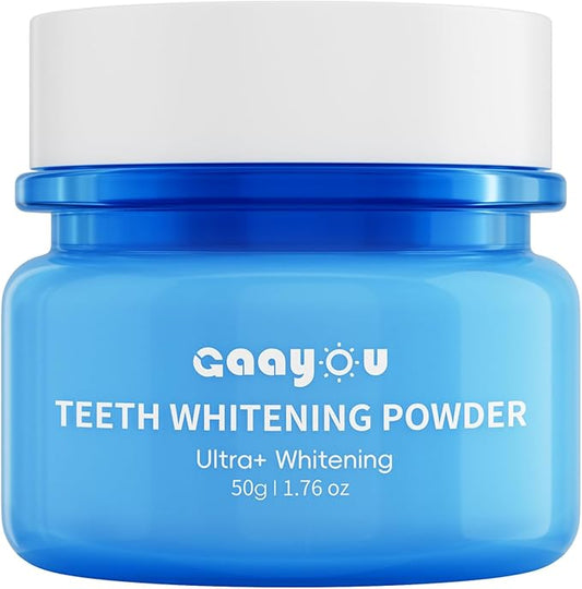 Teeth Whitening Powder Remineralizing Tooth Whitening Powder Instant Tooth Powder Mint Flavor Teeth Whitener Toothpaste Powder for Tooth Stain Removal 50g/1.76oz