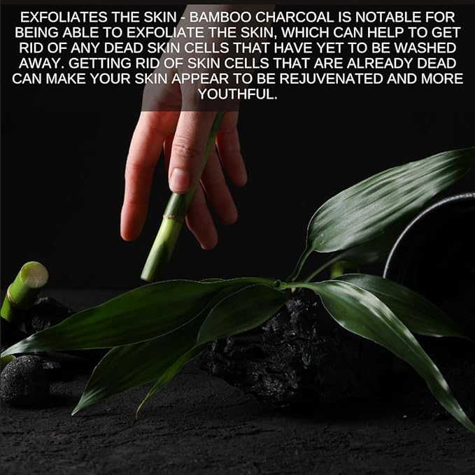 Activated Bamboo Charcoal 100g / 0.22lbs for Teeth Cleaning, Face Masks, Scrubs and Soap Making