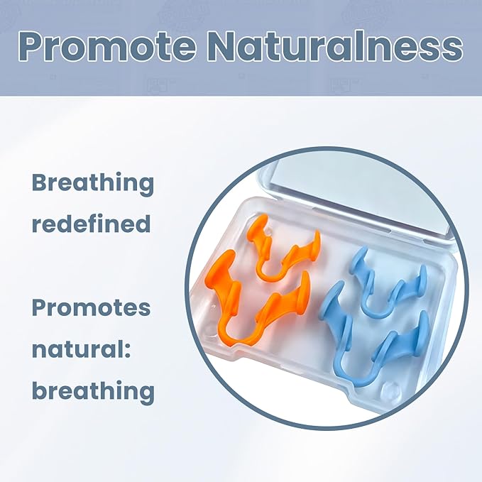 4 Pcak Nasal Dilators for Snoring, Extra Strength Nose Dilators for Breathing, Boost Oxygen Inhale, Improve Sleep Quality (2X Small & 2X Medium)