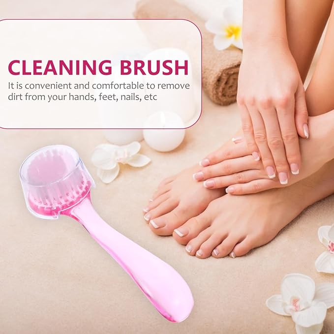 NOLITOY 10pcs Facial Cleansing Brush, Soft Bristle Exfoliator Wash Scrubbers for Skin Care Makeup Removal