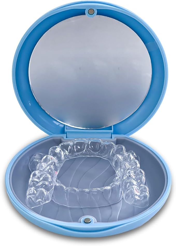 Custom Mouth Guard for Grinding Teeth at Night，2 Pack Comfortable Grinding Guard for Adults Teeth Retainer for Upper and Lower Teeth, BPA-Free, Durable,Easy to Use, for Adults and Teens