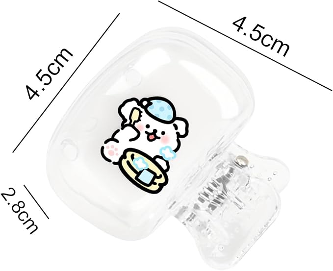 Upgrade Travel Toothbrush Head Covers Toothbrush Protector Cap Brush Pod Case Protective Portable Plastic Clip for Household Travel, Bathroom, School, Camping, Business (E, 4 Pack)
