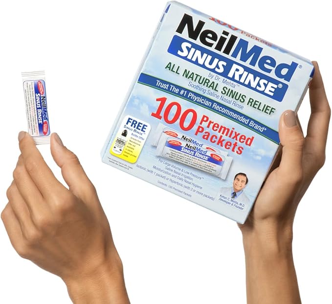 NeilMed Sinus Rinse Premixed Refill Packets 100 ct.
