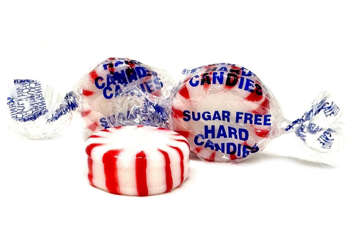 Sugar-Free Starlight Peppermints | 1-Pound Bag | Hard Candy