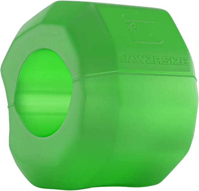 Jawzrsize Pop 'N Go Jaw, Face, and Neck Exerciser - Define Your Jawline, Slim and Tone Your Face, Look Younger and Healthier - Helps Reduce Stress and Cravings - Facial Exerciser