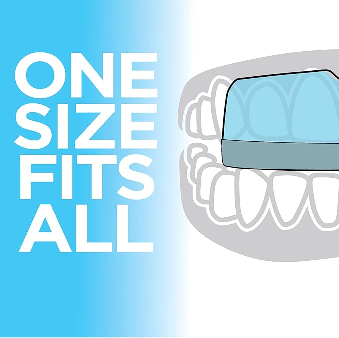 Dentist's Choice Dental Guard - Best Oral Appliance for Bruxism Clenching - Nighttime Moldable Front Tooth Custom Anti Teeth Grinding Night Protector - Professional Slim-fit Bruxing Mouth Bite Splint