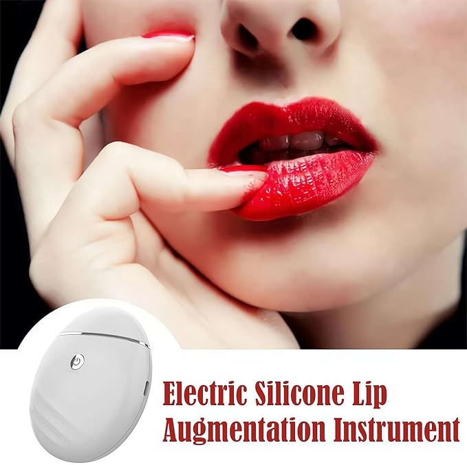Electric Lip Vacuum Plumper,Lip Plumper Device,Lip Enhancer Plumper Tool,Automatic Lip Enhancer Fuller Device,Bigger Lip Suction Plumper Tool,3 Gears Lip Augmentation Beauty Device (Black)