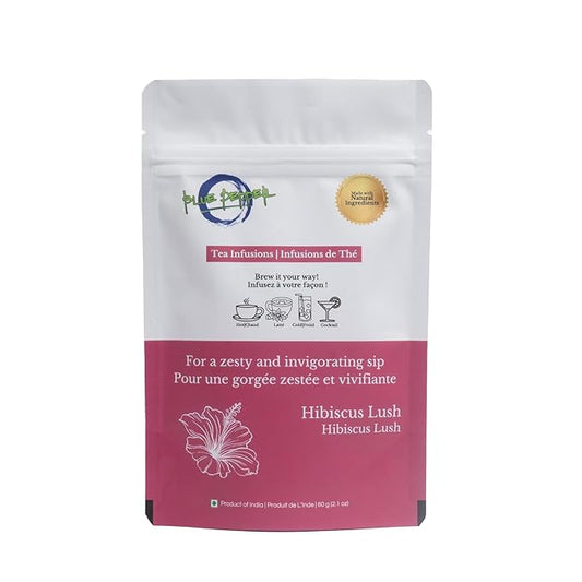 Blue Pepper Hibiscus Tea Infusion | Hibiscus, Mint, Black Seeds, Cinnamon & Moringa | Caffeine-Free Natural Beverage