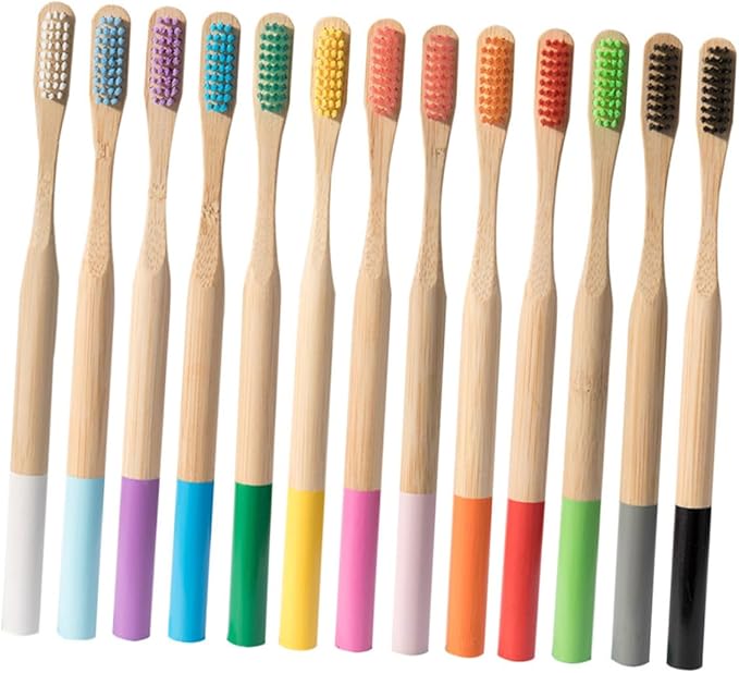 Toothbrush Set Sturdy Handles Soft Bristle Toothbrushes for Adults for Outdoor and Home Use