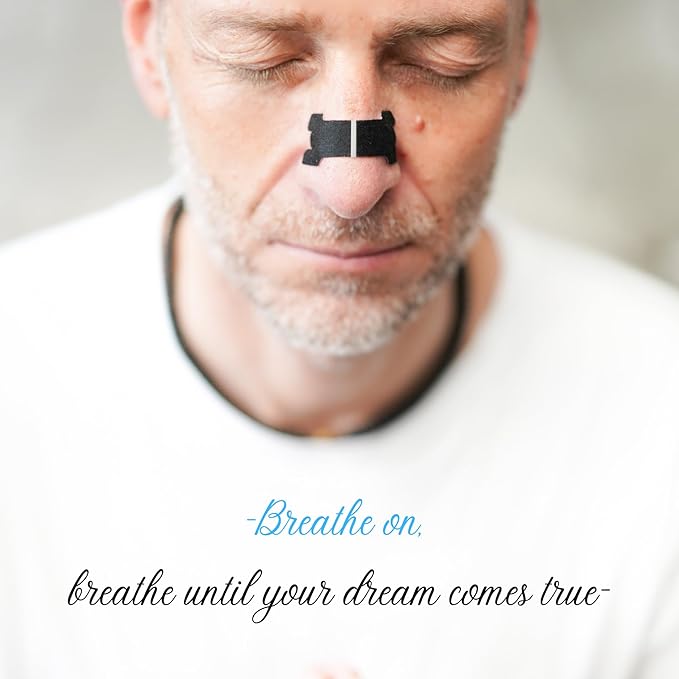 Nasal Strips for Snoring - Nose Strips for Breathing - One Big Spring Technology & Visual Positioning Aid - 30 Count - Snore Strips - Nose Tape