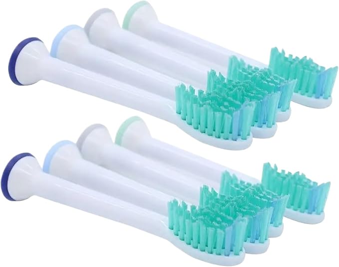 4pcs，Compatible for Electric Toothbrush Replacement Heads Soft Bristles Tooth Brush(8pcs)