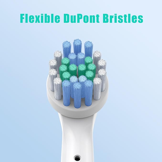 Safcare 48pcs Replacement Brush Heads Compatible with Oral B Electric Toothbrushes, Professional Electric Toothbrush Heads Compatible with Oral b Braun Electric Toothbrush