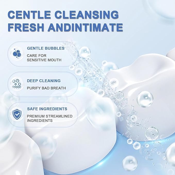 7.5% Hydroxyapatite Toothpastes for Enamel Protection & Tooth Strengthening, 7.5% Hydroxyapatite Toothpaste White Tooth Repair, Fluoride-Free Formula with Gentle Mint, Fresh Breath (2)