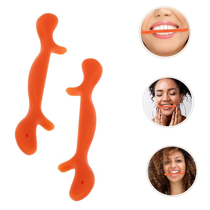 3pcs Silicone Lip Shaper Mouth Muscle Tightener for Natural Smile Compact Face Trainer for Wrinkle Reduction Portable for Sagging Skin for All Users