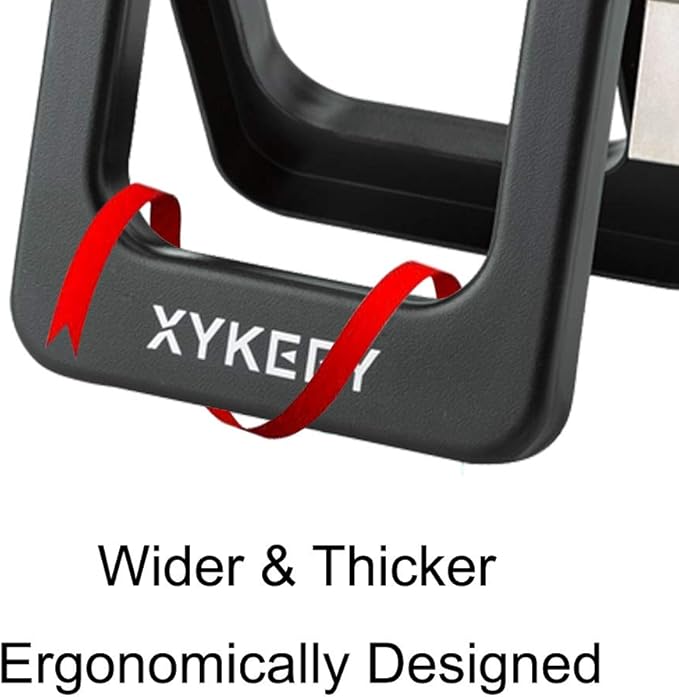 Big Metal Tube Squeezer – Toothpaste Paint Tube Wringer, Xykeey Tube Winder Saves Toothpaste, Creams, Paint, Hair Color, Cosmetics, Ointments, Tomato Paste, Garlic Paste and More… (Black)