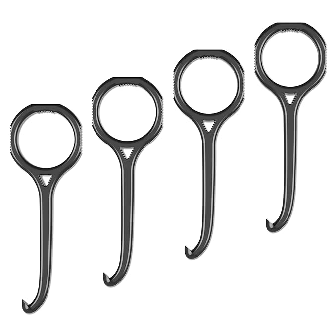 Aligner-B-Out v2 | Beautiful Black 4 Pack | Invisalign Remover Tool & Aligner Remover Tool For All Aligners & Removable Retainers | Orthodontist Recommended Invisalign Accessories