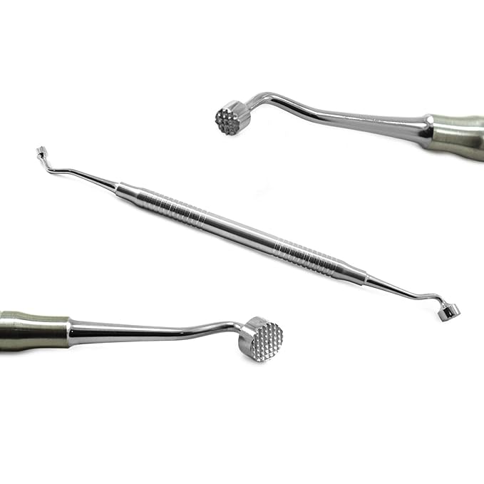 MEDSPO Professional Dental Elevators | Composite Restorative Implants | Luxating Filling | Surgical Root Extraction Spreading | Osteotome Periotome Instruments (Bone Compactor)