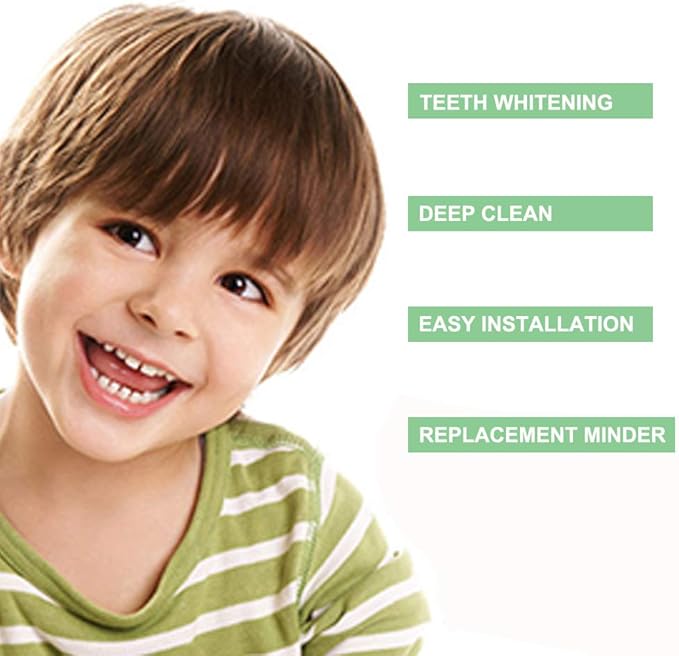 Kids Toothbrush Replacement Heads for Oral-B, Extra-Soft Bristles, Fits Both Electric and Battery for Oral-B Braun Brushes, Except Vitality Sonic, CrossActino Power, Sonic Complete, Pulsonics, EB-10A