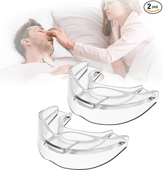 Premium Silicone Night Guard for Teeth Grenching - Boil & Bite Custom Fit Dental Mouth Guard, Sleep Aid for Jaw Clenching, Bruxism & TMJ Relief, BPA-Free