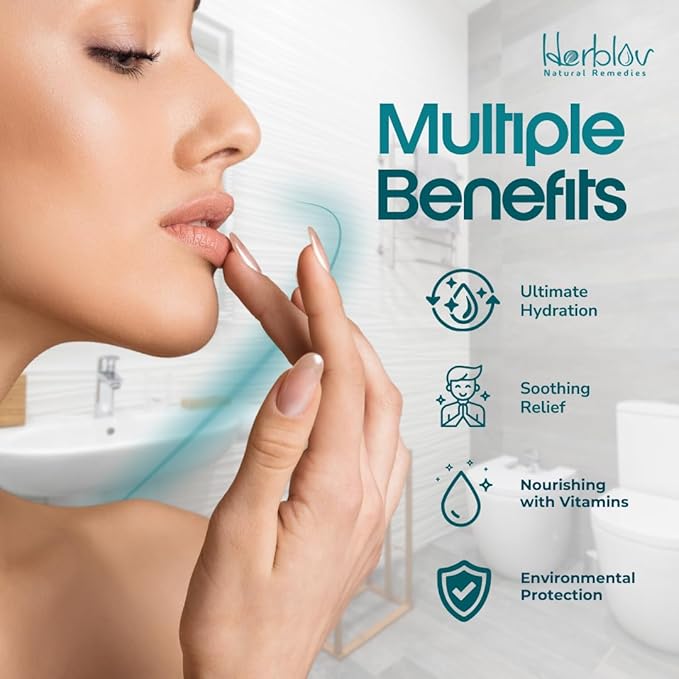 Beef Tallow Lip Balm – Natural Tallow Beeswax Chapstick – Hydrating Moisturizer Grass Fed Bison Tallow Balm Lip Care – Soothes Chapped, Dry Lips, Sensitive Skin – Long Lasting & Vitamin Rich USA-Made
