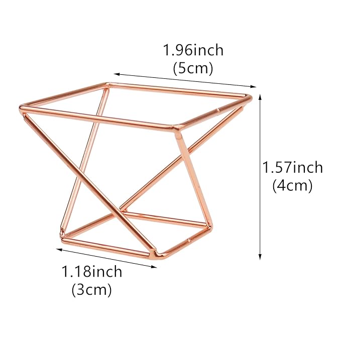 4 Pcs Makeup Sponge Holder Beauty Sponge Holder Blender Drying Rack Makeup Blender Travel Case Egg Powder Puff Display Stand for Dresser and Vanity (Gold & Rose Gold)