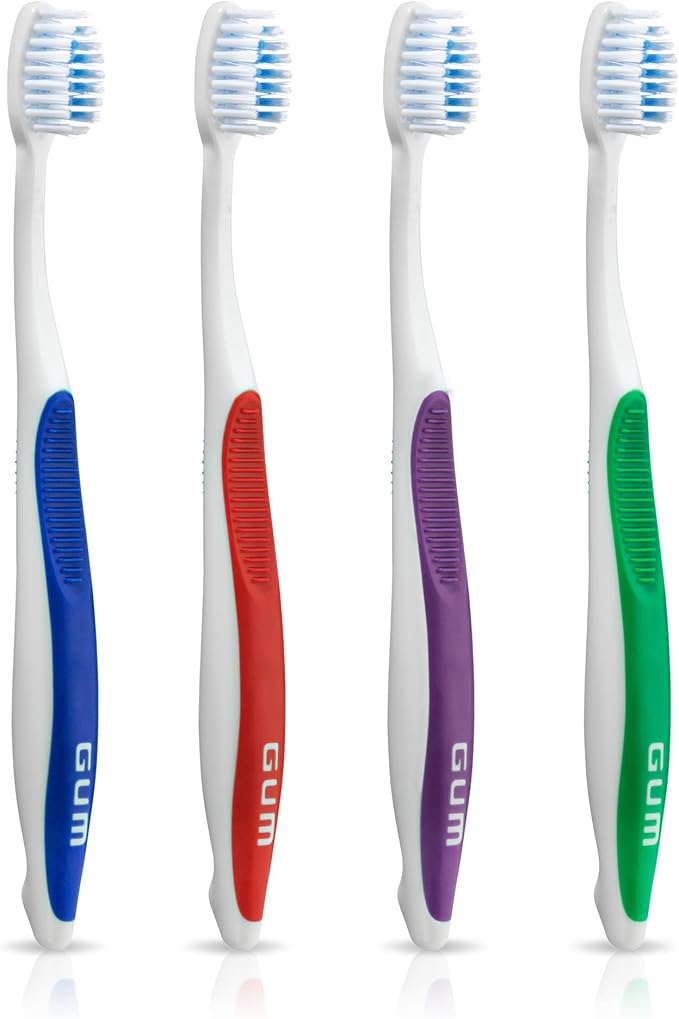 GUM Orthodontic Kit – Features Orthodontic Toothbrush, 3 Proxabrush Sizes and Shred-Resistant EasyThread Floss, and Mint Ortho Wax