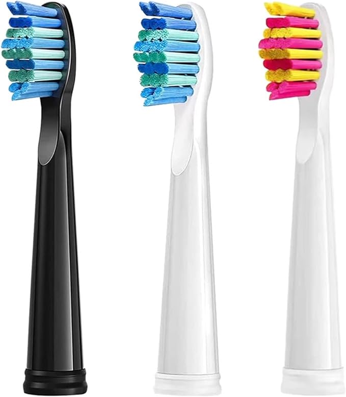 Replacement Electric Toothbrush Head Bristle Brush Refill,Compatible for Fairywill FW-D1/FW-D3/FW-D7(20 PCS PK)