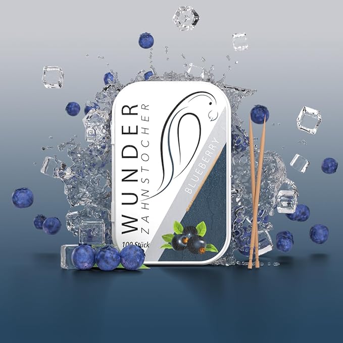 Wonder Toothpick - Flavored toothpicks - Stop Nail Biting - Fresh Breath with Flavoured toothpicks - Teeth Cleaning to go - Sugar-Free, Vegan
