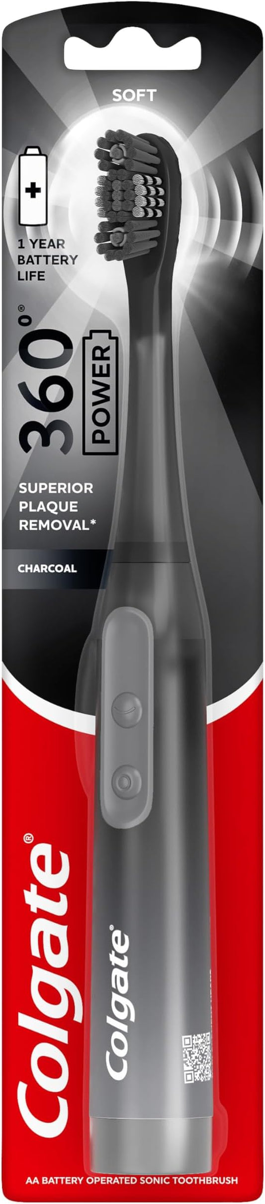 Colgate 360 Power Charcoal Battery Toothbrush
