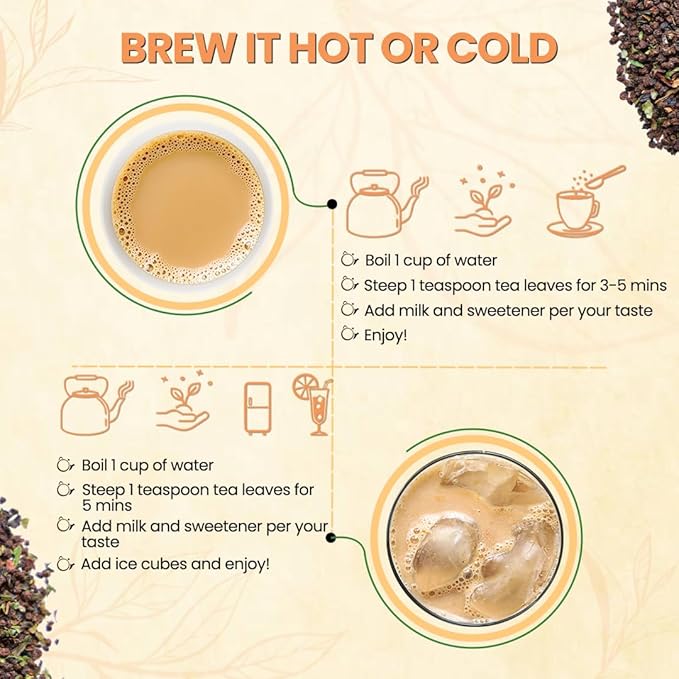 Darsam Assam Black Tea 8.8oz (250g) Whole Leaf, Single-Origin, Unblended Loose Leaf, Bold & Aromatic Daily Brew, Airtight Jar for Freshness, Non-GMO, Gluten-Free