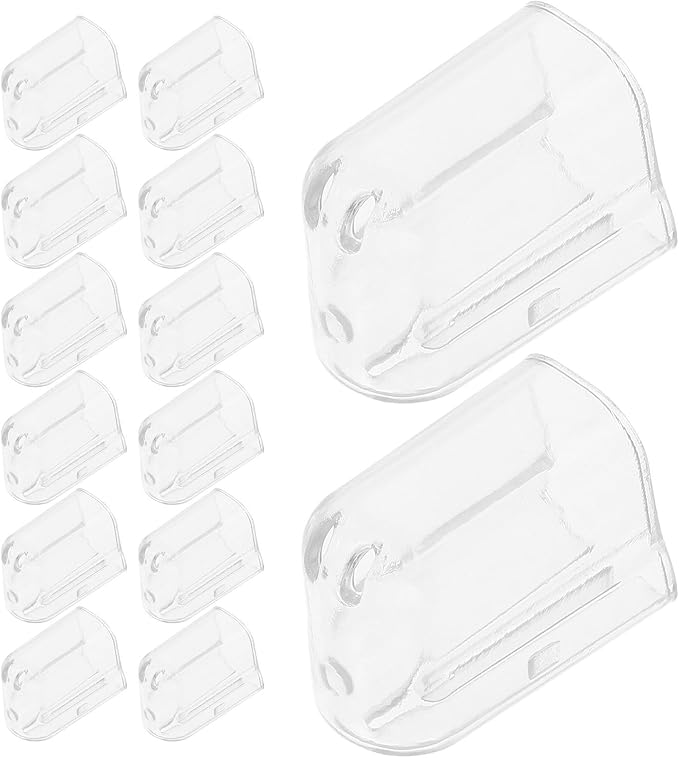 20Pcs Toothbrush Covers for Manual and Electric Toothbrush Heads, Dustproof Protective Caps, Portable Travel Case for Home and Outdoor Use