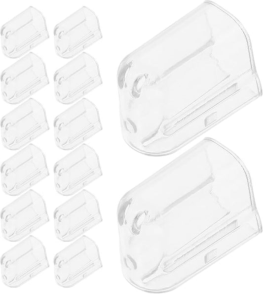 20Pcs Toothbrush Covers for Manual and Electric Toothbrush Heads, Dustproof Protective Caps, Portable Travel Case for Home and Outdoor Use