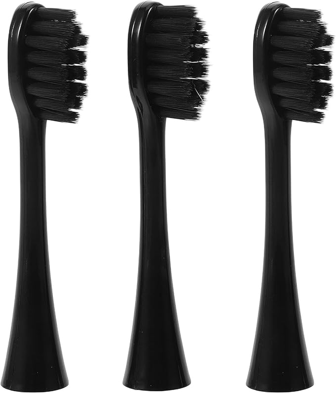 VILLCASE 3pcs Electric Toothbrush Replacement Brush Heads Soft Bristles Toothbrush Parts Compatible for Adults and Teeth Cleaning Oral Care Accessories