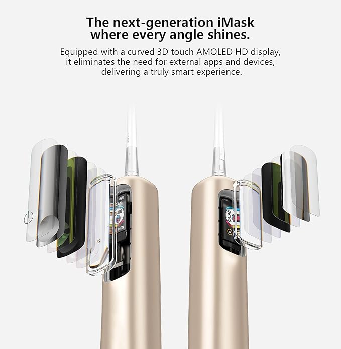imask 3/3pro Intelligent Electric Toothbrush (imask3pro Cherry Blossom Powder)