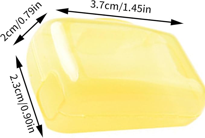 Toothbrush Caps – 5 Piece Dustproof Case, Compact Travel Cover Set, Durable Protective Shell for Hygienic Storage, Lightweight Fit Design | Great for keeping brush heads clean during trips