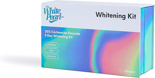 Teeth Whitening Kit with LED Light, Wireless, 35% Carbamide Peroxide, Desensitizing Agent, Enamel Safe, Gentle on Teeth