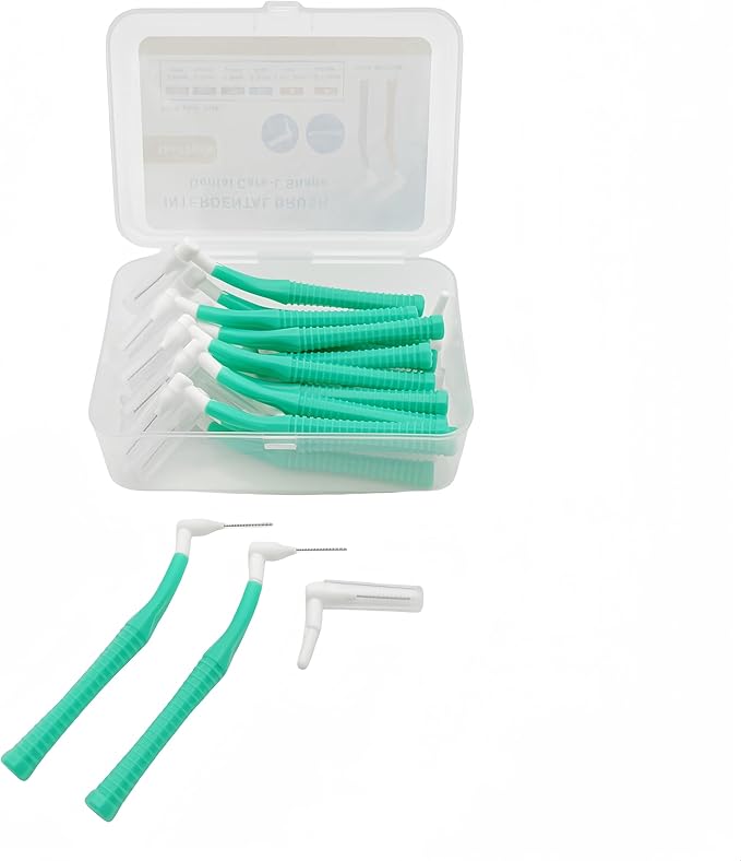 interdental Brushes Between Teeth (0.8mmGreen, Normal)