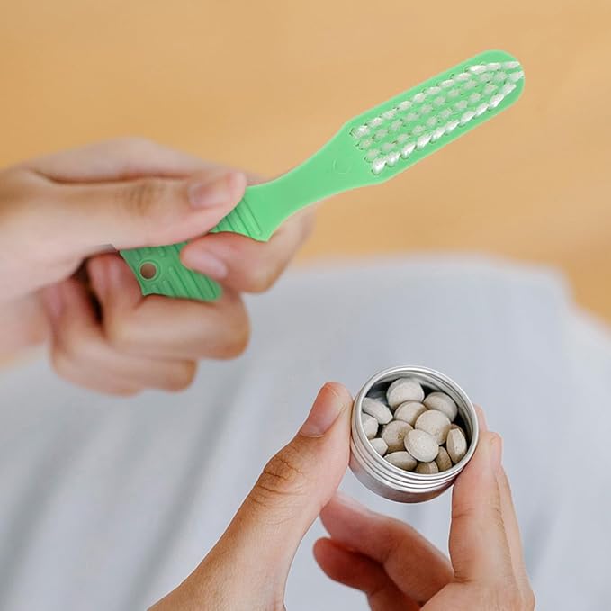 CHILDWEET 20Pcs Large Head Manual Toothbrushes Soft Handle Mini Travel Toothbrushes for Braces and Small Mouth Cleaning
