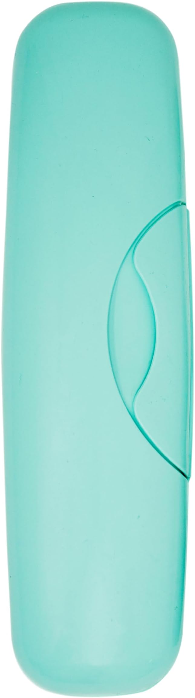 RADIUS Toothbrush Original Big Brush, BPA Free ADA Accepted - Right Hand - Mint Green Brush with Mint Green Case