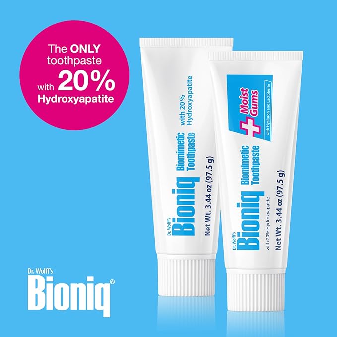 Bioniq Classic Biomimetic Toothpaste with 20 Percent Hydroxyapatite I Clinically Tested I 3.44 Oz