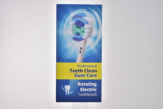 TEETHEORY Rotating Electric Toothbrush for Adults with 8 Brush Heads (2 Types), 4 Modes Deep Clean Electric Toothbrush with Rechargeable Power and 2 Min Smart Timer (3-Clean White, p1)