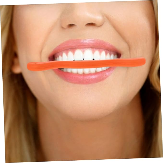 FRCOLOR 2pcs Smile Trainer Silicone Mouth Muscle Exerciser Ergonomic Lip Trainer for Portable Facial for Men Women Speech Clarity Tool
